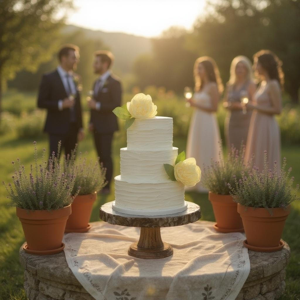 Budget Friendly Wedding Cake