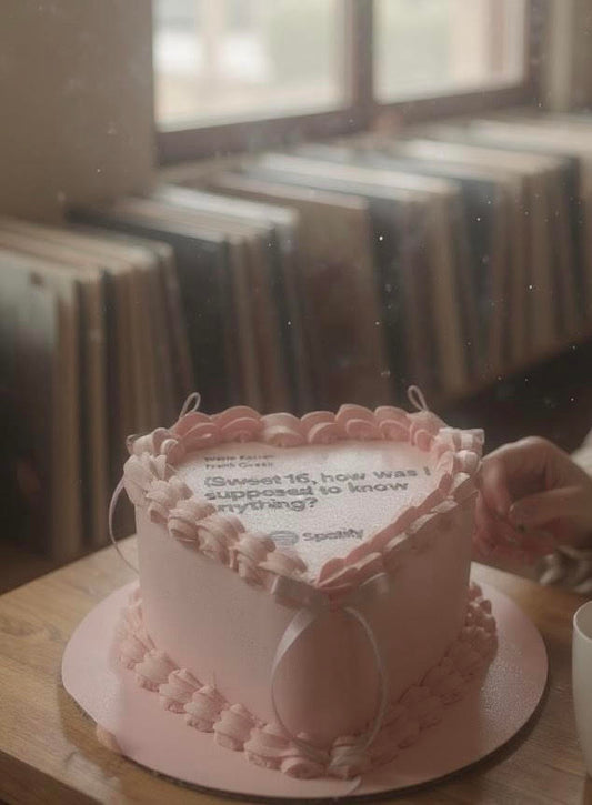 Spotify Inspired Cake